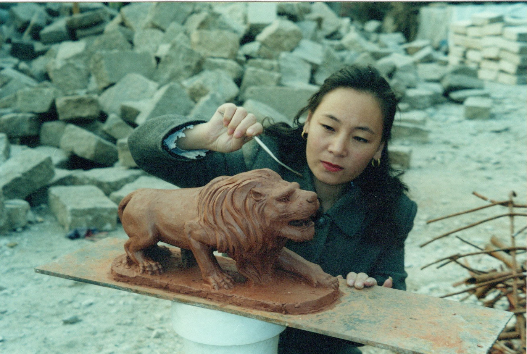 Chen Chong model in clay