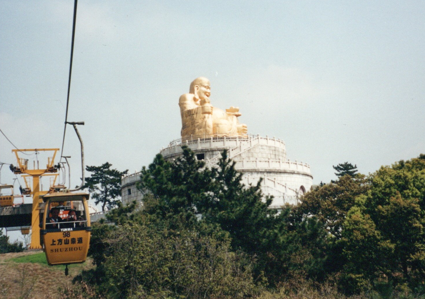 Suzhou Shangfang Mountain Big Golden Buddha Maitreya - Chen Chong